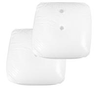 DECOMELODY 2 pièces Sac de Lestage Carré à Remplir Eau pour Support Arche Ballons Base Stable et Portable pour Décoration Fête Poids Lourd pour Événement Extérieur