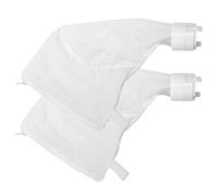DECOMELODY 2 pièces Sacs filtrants pour Robot de Piscine Lot de 2 résistants et Flexibles de Rechange pour aspirateur Piscine Filtration