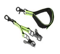 DECOMELODY 2 pièces Sangles de Gants Réfléchissantes pour Pompiers Réglables et Résistantes Maintien Sécurisé Perte pour Gants de Travail et Hauteur Set