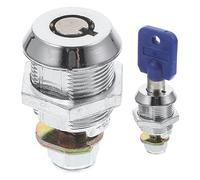 DECOMELODY 2 pièces Serrure Tubulaire pour Console de Jeu Clé Résistante Corrosion Eau pour Portes de Machines à et Outils de Boîte Couleur Couleur