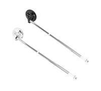 DECOMELODY 2 Pièces Support de Drapeau avec Ventouse Base Ajustable pour Mât de Drapeau Extérieur Compatible Camion Voiture et Aux Intempéries et Portable