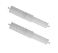DECOMELODY 2 pièces Support Rouleau Papier Toilette à Ressort de Rechange Robuste pour Porte Rouleau Toilette Installation Facile sans Perçage Compact et pour Usage Domestique