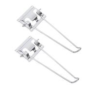 DECOMELODY 2 pièces Table Métal Pliables Lot de Épingles à Cheveux pour Meubles Design Pliable Gain de Place pour Table Basse Café Bureau Installation Facile et Résistance à Usure Style