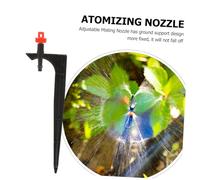 DECOMELODY 20 pièces Buse Pulvérisation Arrosage avec Tige Support Rotative pour Pelouse et Plantes Goutteur Irrigation Plastique Installation Facile pour Jardin et