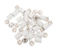 DECOMELODY 20 pièces Douille LED Blanche Socle Lampe et Facile à Installer Support Ampoule de Remplacement pour Salon Chambre et Salle à Manger