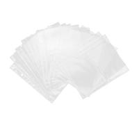 DECOMELODY 20 Pièces Lot de Pochettes Transparentes Perforées pour Album Photo Pages Rechargeables Résistantes pour Protection Photos Cartes et Souvenirs Accessoires pour Scrapbooking et