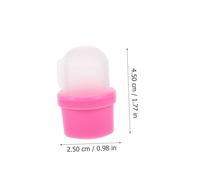 DECOMELODY 20 Pièces Nail Polish Removal Soaker Caps Manicure Nail Art Tool Suitable For Professional And Personal Use Safe Material