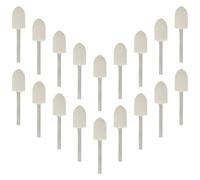 DECOMELODY 20 Pièces Tête de Polissage en Laine pour Ponceuse Manuelle, Restauration des Surfaces Délicates en Bois, Réutilisable Plusieurs Fois, pour Bijoutiers et Professionnels
