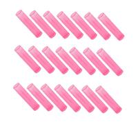 DECOMELODY 24 pièces Tubes Vides pour DIY Petits Tubes Transparents pour à Conteneurs pour Gloss et Crème Format Rose Faciles à Transporter et Remplir