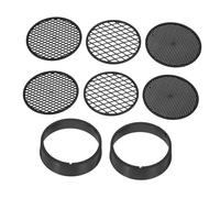 DECOMELODY 2ensembles Tamis De Jardinage Crible Lot de Outils De Compost pour Jardinage Passage De Petits Graviers Et Sable