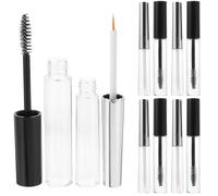 DECOMELODY 2ensembles Tubes De Mascara Vides Recharges Conteneur De Brillant à Lèvres Transparent Pour Et Voyage