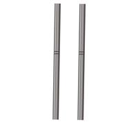 DECOMELODY 2pièces Brosse à Professionnelle Pinceau Nail Art Avec Tête Ronde Pour Gel Et Vernis à Outil Pratique Pour Créations Manucure Et Nail Art