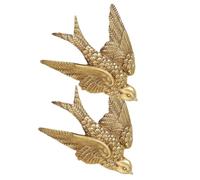 DECOMELODY 2pièces Hirondelle Décor Murale Résine Ornement Suspendu Créatif Pour Salon Et Jardin Adornment Art Mural Élégant Pour Intérieur