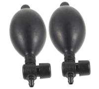 DECOMELODY 2pièces Lot De Bulbes De Gonflage Latex Pour Tensiomètre Manuel Avec Valve De Décompression Gonflage Rapide Et Facile à Utiliser Pour Moniteurs De Tension Chambres à Air Coussins d