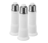 DECOMELODY 3 pièces Adaptateur Douille Extensible Support Ampoule LED et Halogène Prolongateur Douille Pratique pour Ajuster de Lumière Installation Facile