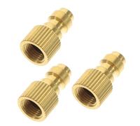 DECOMELODY 3 pièces Adaptateurs de Pompe à Air Connecteurs Robustes pour Gonfleur Pneu Haute Pression Mpa Accessoires et Durables pour Compresseur et Manomètre Pneus