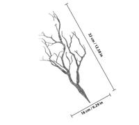 DECOMELODY 3 pièces Lot de Branches Décoratives Artificielles Réalistes pour Vase Décor Naturel et Chaleureux pour Salon sans Entretien Matériaux Durables et Couleur Vive