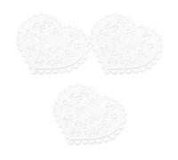 DECOMELODY 3 pièces Moules Silicone pour Nail Art Forme Nœud Réutilisables Moules Décoratifs pour Manucure DIY Accessoires pour Ongles Précis et Durables