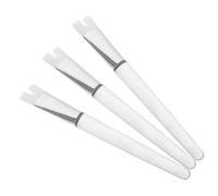 DECOMELODY 3 pièces Pinceaux de Maquillage Contour Nez Doux et Maniables Débutantes et Passionnées Outils et Portables pour et Highlight