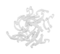 DECOMELODY 30 pièces Clips de Fixation pour Cage Lapin et Petit Animal Connecteurs Plastique Détachables pour Enclos Hamster Chinchilla Accessoires de Serrage Latéral Résistants et Compacts