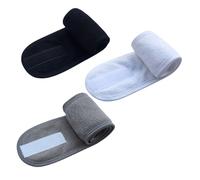 DECOMELODY 3pièces Bandeaux Femmes Anti-humidité Serre-tête Lavable Pour Soin Visage Et Bain Écharpes Pour Cheveux Absorbantes Et Faciles à Porter Pour Yoga Et Voyage Protection Rapide Eau