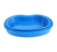 DECOMELODY 3pièces Plateau Distributeur Forme de Rein Pilulier avec Compartiments Plateau de Présentation pour Chariot Plateaux pour Organisation de Médicaments