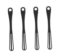 DECOMELODY 4 pièces Batteur Œufs Manuel Multifonction pour Cuisine Main Rotatif Léger pour Mélanger Battre Fouetter Crème et Œufs Ustensile Pratique pour Pâtisserie et Cuisson Réutilisable