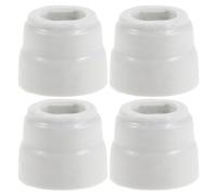 DECOMELODY 4 Pièces Capuchons Étanches Joints D'étanchéité de Rechange en Silicone Anti-fuite pour Têtes de Brosses à Dents Électriques Séries Hx6/hx9 pour Accessoires de Soin Bucco-