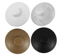 DECOMELODY 4 pièces Interrupteur à Pied Rond pour Lampe Pédale Robuste et Installation Simple sans Soudure Commutateur de Remplacement pour Lampe Au Sol de Multifonctions