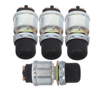 DECOMELODY 4 Pièces Momentary Push Button Starter Switch For Cars Trucks Rv Boats Engine Ignition