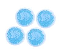 DECOMELODY 4 pièces Packs de Glace Gel Réutilisables pour Thérapie Chaud-froid Soulagement Naturel Allaitement et Engorgement Bleu