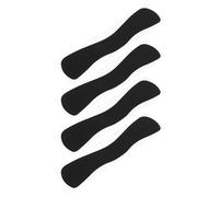 DECOMELODY 4 Pièces Patchs Silicone pour Cils Réutilisables Coussinets de Protection pour Pose Extensions de Cils et Isolation