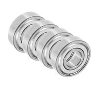 DECOMELODY 4 pièces Roulements pour Roues Frontales Fauteuil Kit Acier pour Fourche de Déambulateur Accessoires Compatibles pour Roues Frontales Petites Fauteuils Manuels