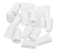 DECOMELODY 40 Pièces Ceramic Electrical Wire End Caps Quick Disconnect Terminal Blocks For Lighting And Repairs Insulated Wire Connectors For Outdoor And Indoor Use