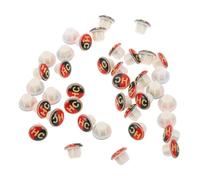 DECOMELODY 40 Pièces Étiquettes Hot Cold pour Robinet Indicateurs Couleurs Rouge Bleu Réutilisables Marqueurs Température Eau pour Cuisine Salle de Bain Accessoires Décoratifs pour Poignées