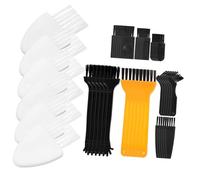 DECOMELODY 48 pièces Lot de Brosses Nettoyantes Multifonctions pour Rasoir et Électronique Accessoires Durables pour Poussière et Entretien de Claviers Tondeuses et