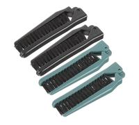 DECOMELODY 4pièces Brosse à Cheveux Pliante Pour Voyage Petite Et Compacte Pour Toilette Quotidienne Coiffure Déplacement