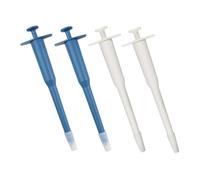 DECOMELODY 4pièces Distributeur De Nourriture pour Animaux De Compagnie à Poignée Latérale Outil De Distribution De Liquide pour Chats Et Chiens Poussoir à Pointe Souple pour Petits