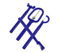 DECOMELODY 4pièces Kit Entraînement Langue Plastique Exercices Des Muscles Buccaux Pour Garçon Fille Outil Orthophonie Portable Pour Récupération Perception Lèvres