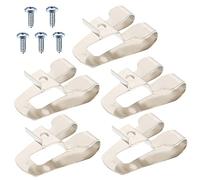 DECOMELODY 5 Ensembles Lot de Crochets Ceinture Acier pour Perceuse Clips Robustes Multifonction avec Vis Remplaçants Stables et Durables pour Outils Électriques