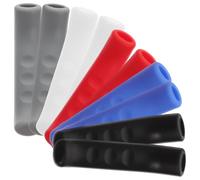 DECOMELODY 5 Paires de Manchons de Frein en Silicone Antidérapants pour Vtt Housses de Poignées de Guidon Résistantes aux Chocs Accessoires Vélo pour Conduite Extérieure Couleur Aléatoire