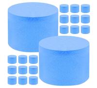 DECOMELODY 50 Pièces Ant Nest Sponge Replacement Filter Pads for Test Tube Ant Plugs Lock Water Feature for Continuous Care and Maintenance