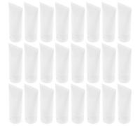 DECOMELODY 50pièces Flacons Compressibles Vides Plastique Pe Réutilisables Pour Lotion Mains Nettoyant Visage Cosmétiques De Voyage Avec Bouchon à Rabat Étanche