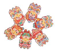 DECOMELODY 6 Pièces Dragon Year Envelopes Chinese Style Paper Hongbao For Year Spring Festival Decorations And Versatile