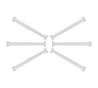 DECOMELODY 6 pièces Mini Colonne Romaine Décorative Plâtre avec Base Stable pour Décoration Maison Ornement de Table Accessoire Photo Pilier Romantique Compact pour Scènes et Maquettes