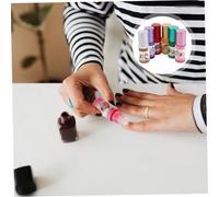 DECOMELODY 6 Pièces Nail Care Oil With Rollerball For Cuticle Hydration And Nourishing Repair Fast Absorbing Strengthener For Dry Damaged Nails And Hangnail Treatment