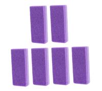 DECOMELODY 6 pièces Pierre pédicure outil exfoliant PU pour éliminer peau morte râpe rugueuse pour callosités soin corps gommage et sûr favorise circulation sanguine 6 pcs