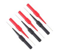 DECOMELODY 6 Pièces Test Lead Pin Multimeter Extension Probes Stainless Steel Tips For Automotive And Electrical Testing