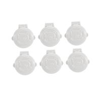 DECOMELODY 6pièces Couvercle De Sécurité Pour Boutons De Machine à Laver Et Voiture Lot De Pour Garçon Fille Verrouillage De Bouton Anti-accident Les Démarrages Accidentels