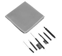 DECOMELODY 7 pièces Kit Nettoyage Appareils Auditifs Durable avec Brosses Écouvillons et Tournevis pour Soins Oreilles Adultes et Entretien Prothèses Auditives